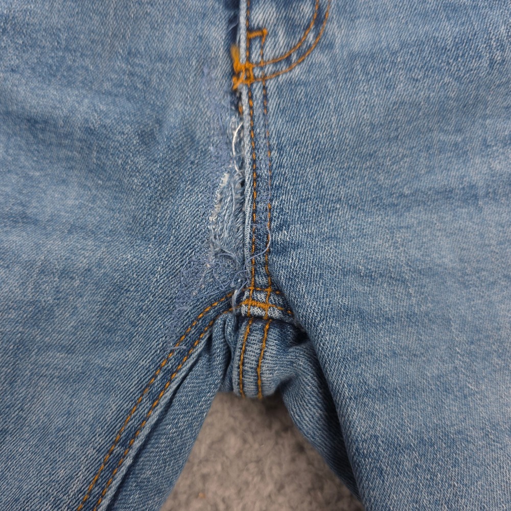 Zara‎ Womens Size 2 Light Wash Distressed Skinny Jeans Denim Casual - Picture 10 of 10